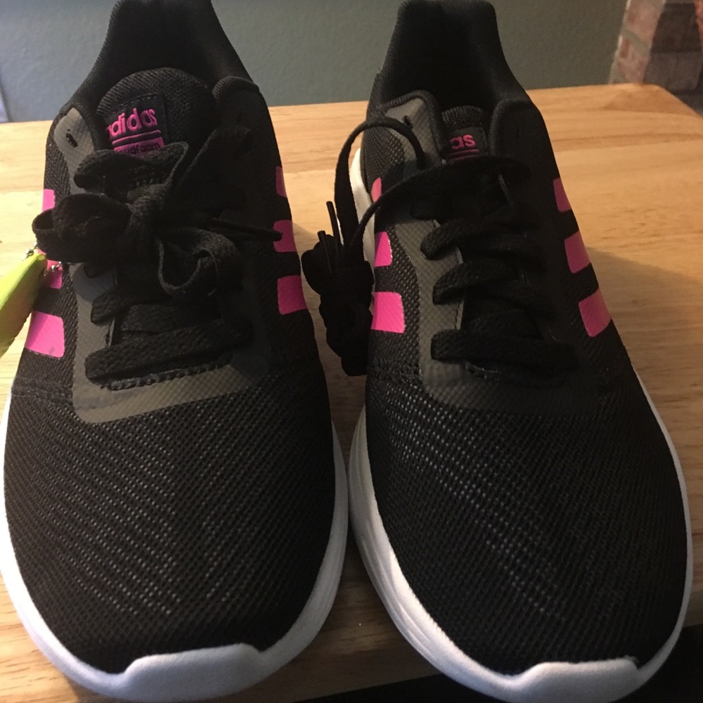 Adidas Neo Black Pink Women’s Running Shoes